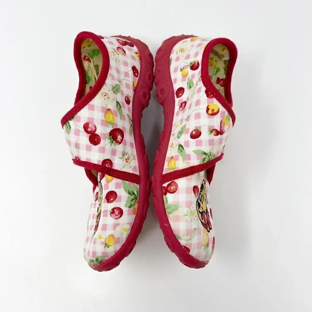 Haribo Cherry Gummy Bears Slip On Slippers Toddler Shoes Size EU 30 US 12